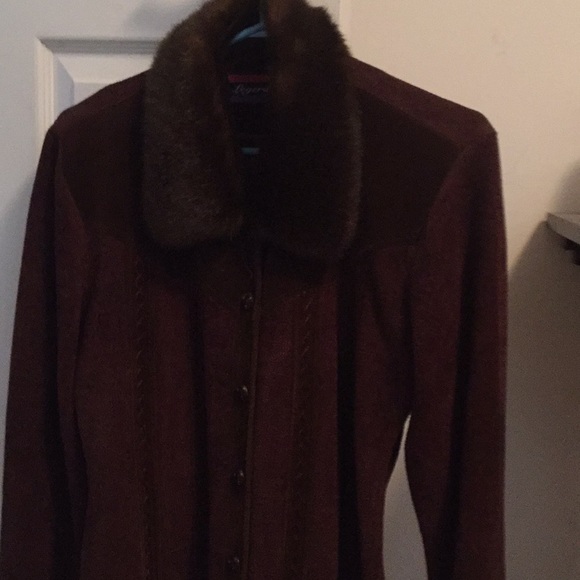 Vintage Cable knit Jacket - Picture 2 of 3